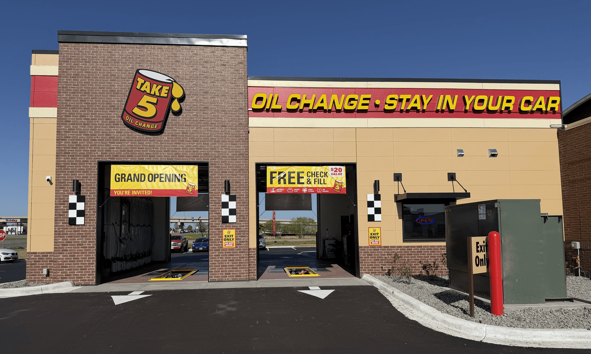 New Take 5 Oil Change in Rogers