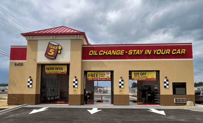 New Take 5 Oil Change in Newburgh