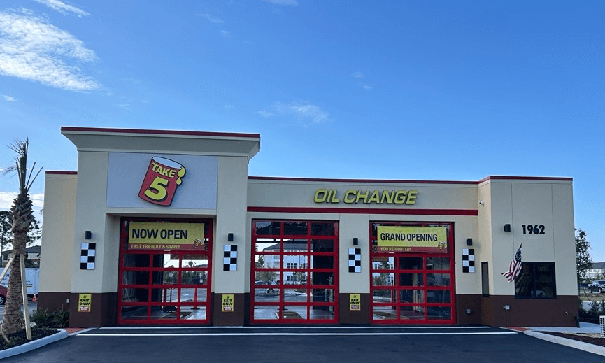 New Take 5 Oil Change in Daytona Beach